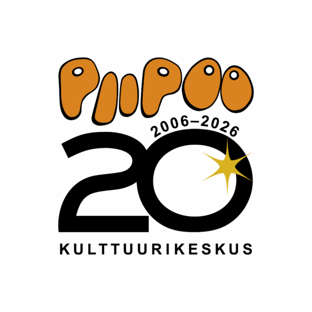 Kulttuurikeskus PiiPoon 20-vuotisjuhlalogo