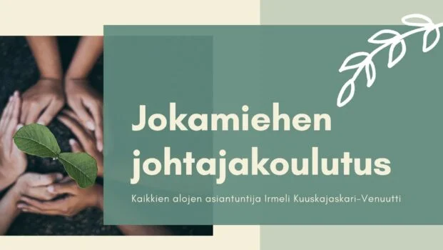 Jokamiehen johtajakoulutus