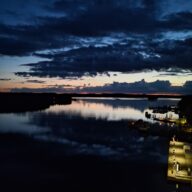 Öinen maisemakuva Puumalasta