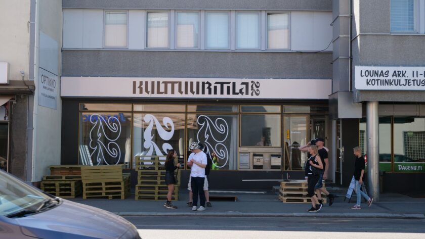 Kaukasus-kollektiiviin Koneen säätiön rahoittama Kulttuuritila 22 Mikkelissä.