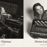 Milla Viljamaa, piano / Henna Leppänen, harmonikka